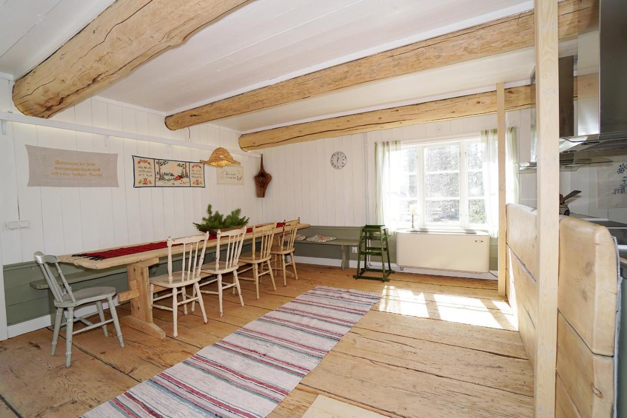 Mittjas Vallen Timber Lodge & Cabins Edsbyn Esterno foto